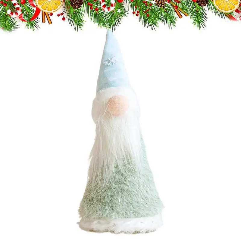 Gnome Christmas Decorations Gnome Holiday Ornament Soft Plush Ornament Treetop Decoration For Christmas Home Decoration