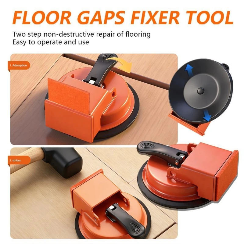 Professional Floor Fixing Tool Suction Cup Vacuum Gripper, for Tiles, Wooden Floors, and Woodworking Construction