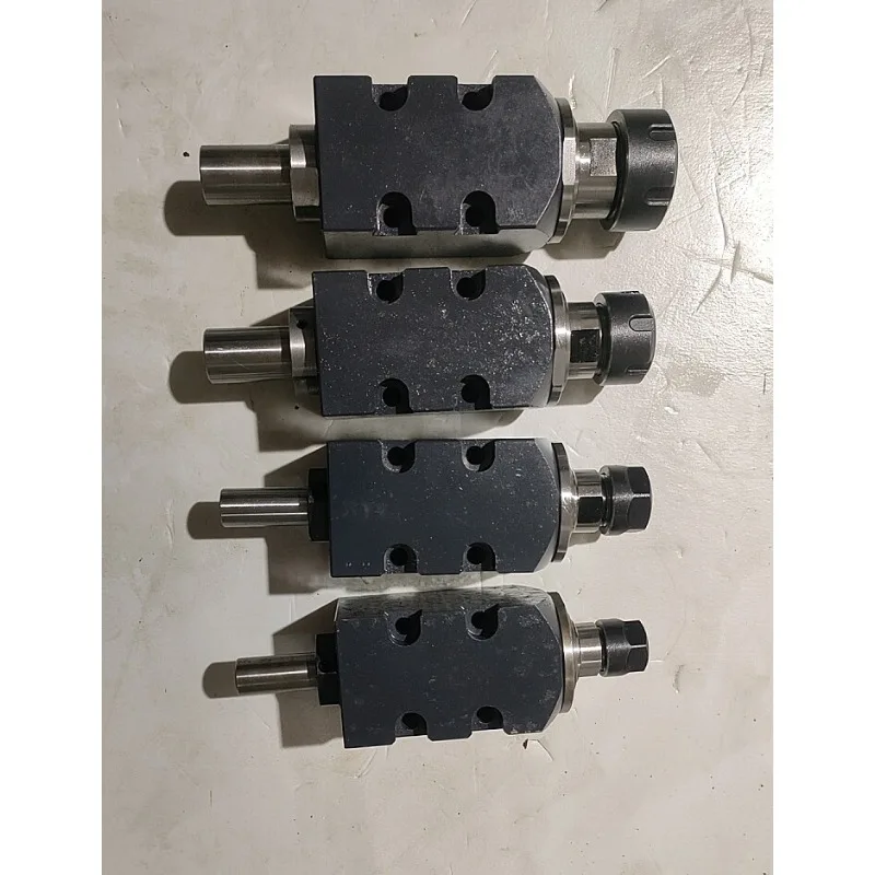Square unpowered spindle 50*50 square ER20 spindle, inverted milling spindle, turning and milling compound spindle