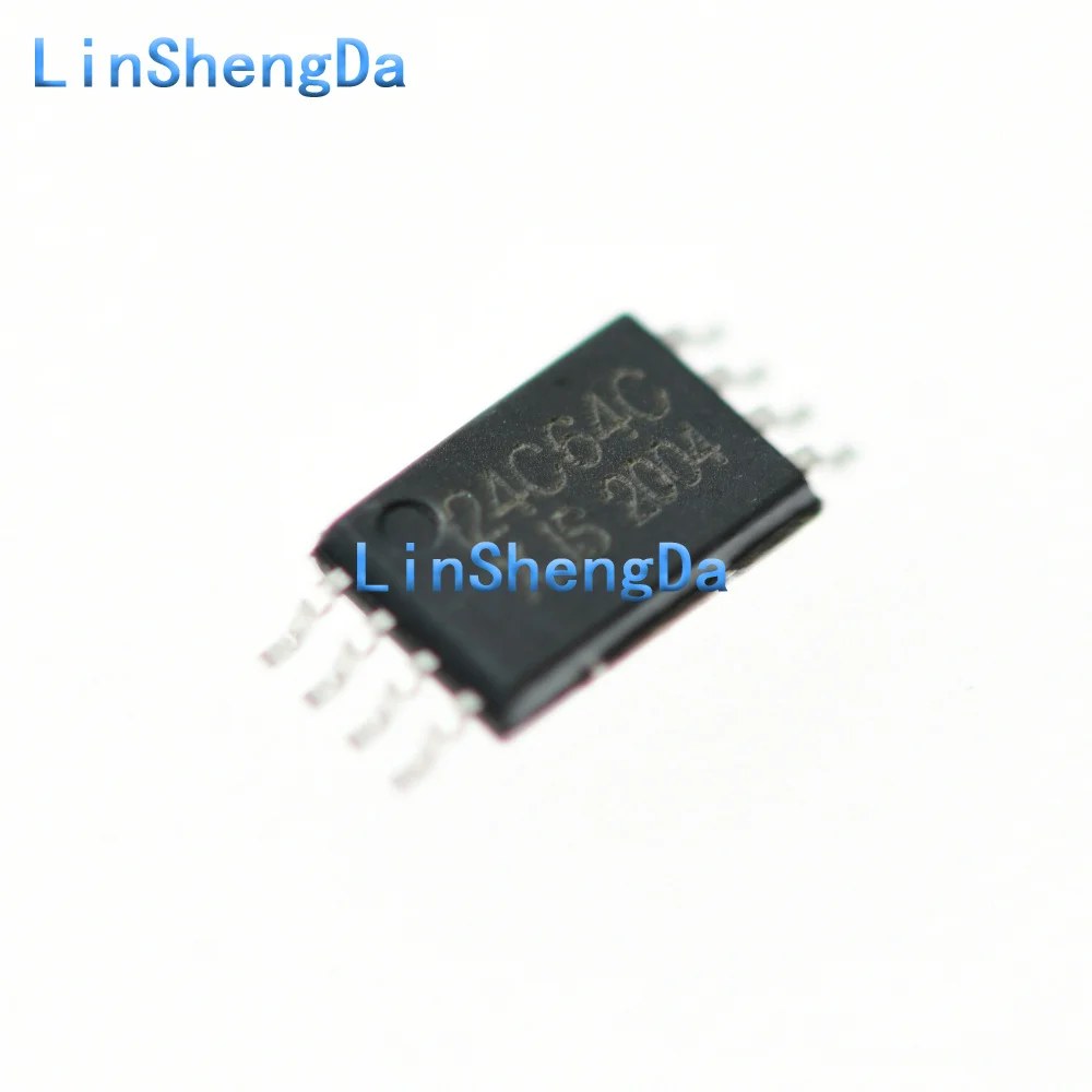 AT24C64 TSSOP8 24C64C IC chip AT24C64D-XHM-T ultra-thin close pin 24C64