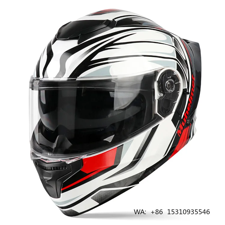 

Premium Comprehensive Motorcycle Riding Helmet Motorcycle Accessories with Cool Print