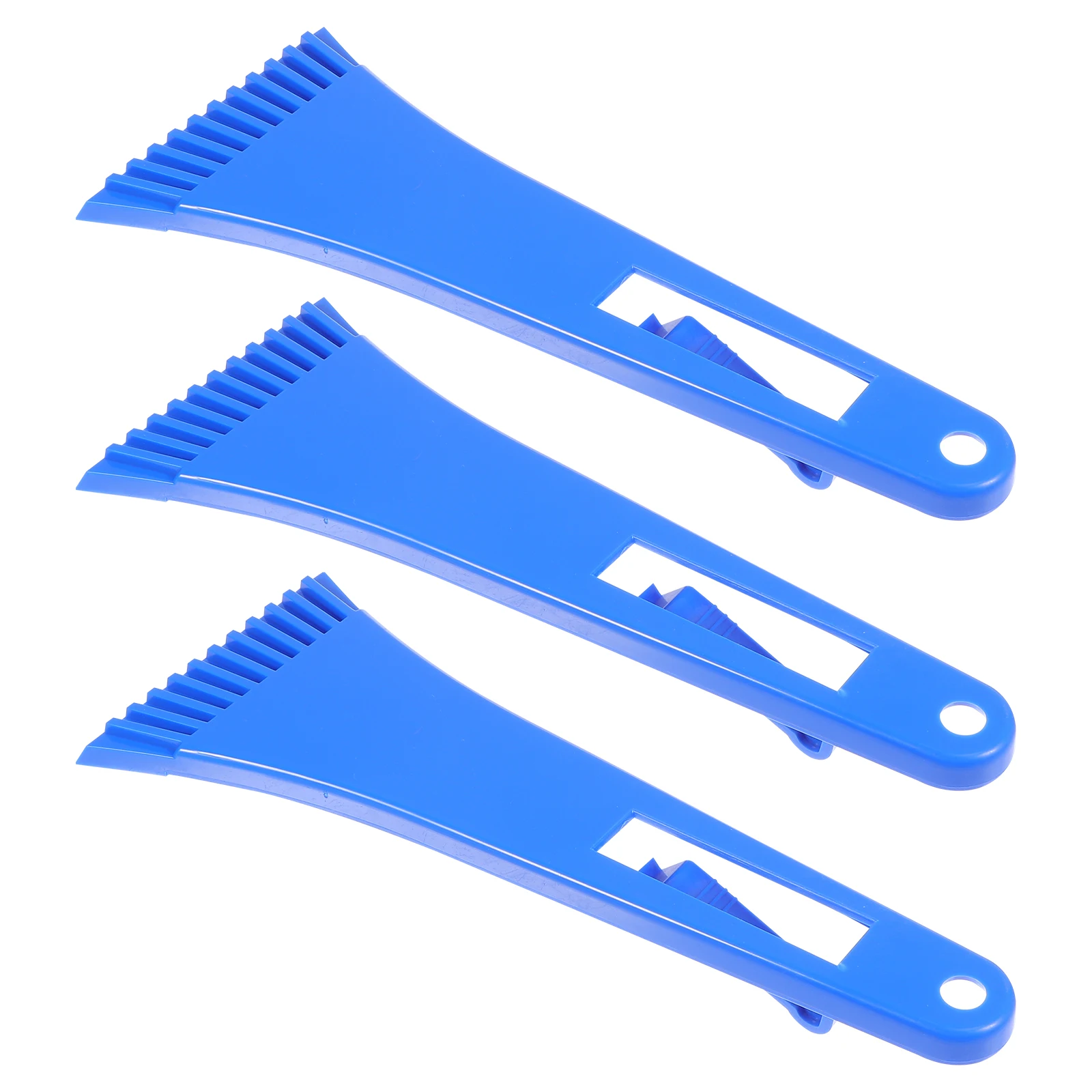 

3pcs Ice Scraper Durable ABS Material Rust Resistant Refrigerator Freezer Snow Removal Tool Deicing Shovel Ergonomic Design Safe