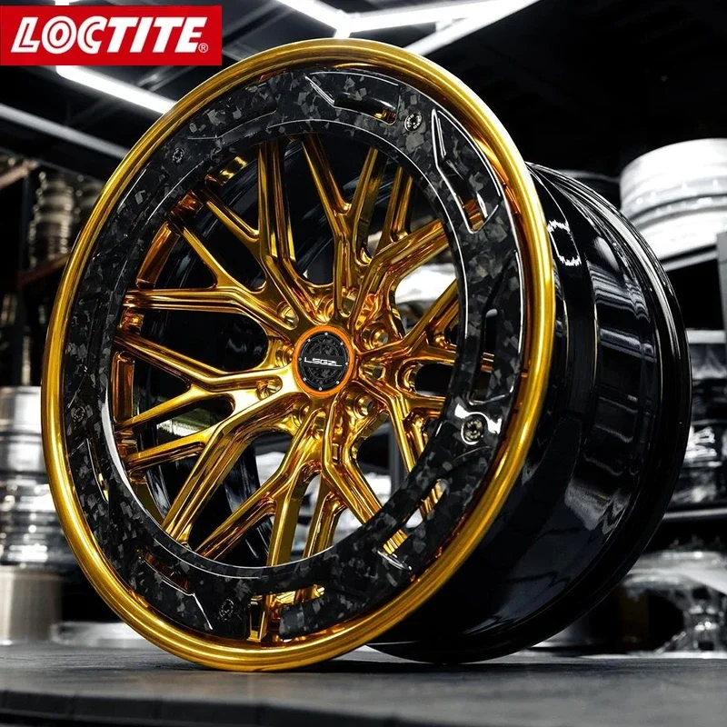 hot wheelsCustomize gold wheel carbon fiber 20 22 24 26 inch car wheel 5x114.3 5x120 5x130 Passenger Car Wheels  for bently  Mcl