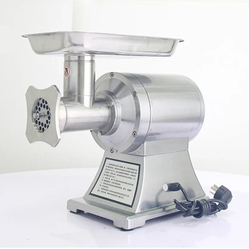 AL-12 Stainless Steel Meat Grinder 150kg/h Desktop Grinder Multifunctional Electric Meat Grinder 650W Stirs Meat