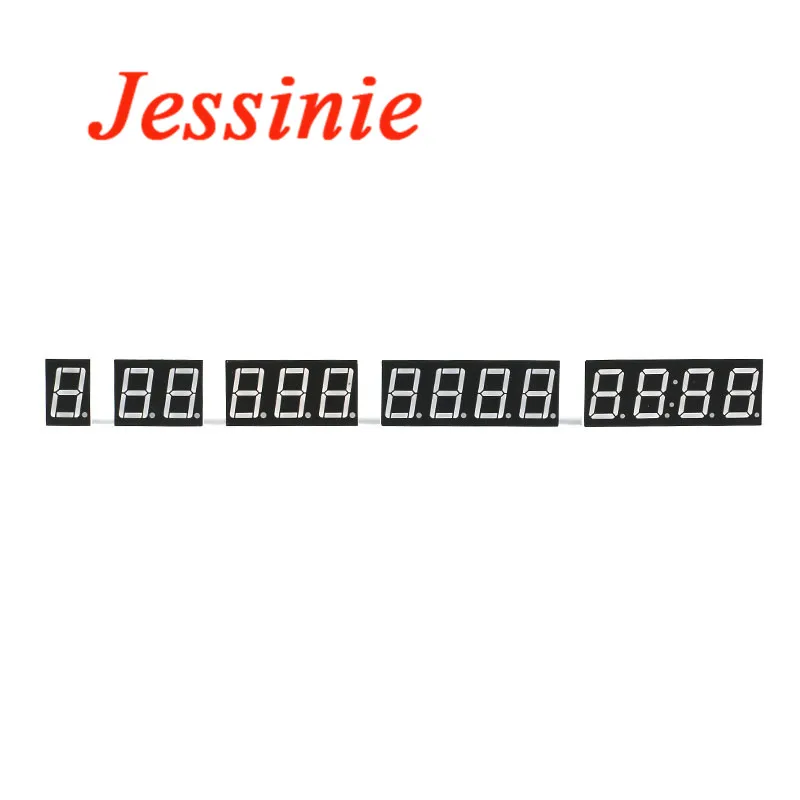Tubo Digital Display LED, DIY Red Board, ânodo comum cátodo, 1Bit, 2Bit, 3Bit, 4Bit, 0,56 em, 7 Segment