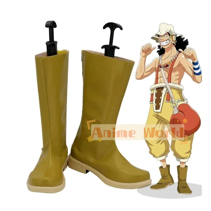 

Usopp, обувь для косплея, ботинки, сделанные на заказ, для Хэллоуина, карнавала, фотореквизит