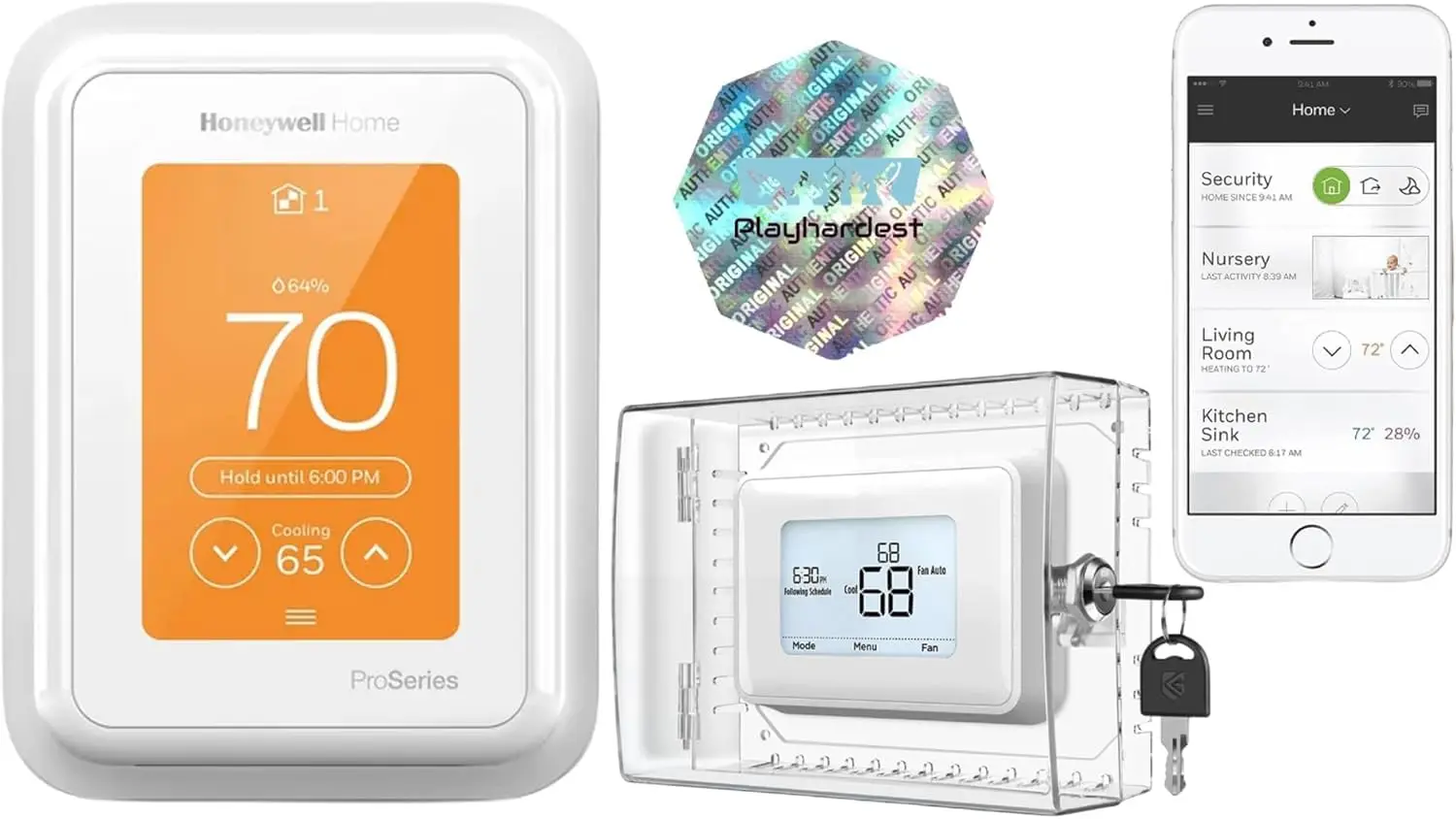 T10+ Pro Smart Thermostat with Redlink® 3.0, Includes Room Sensor, Works with Alexa, Google Assistant