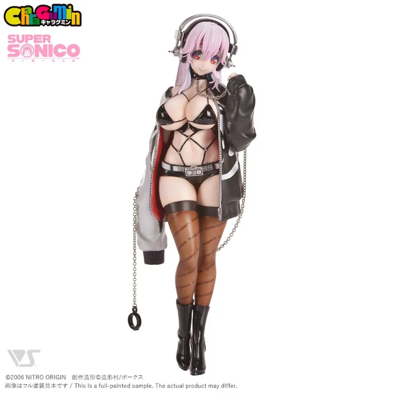 Volks Original Authentic CharaGumin/- SUPER SONICO THE ANIMATION/Super Sonico 1/8 Self-Arranging Craft Doll Model  Gift