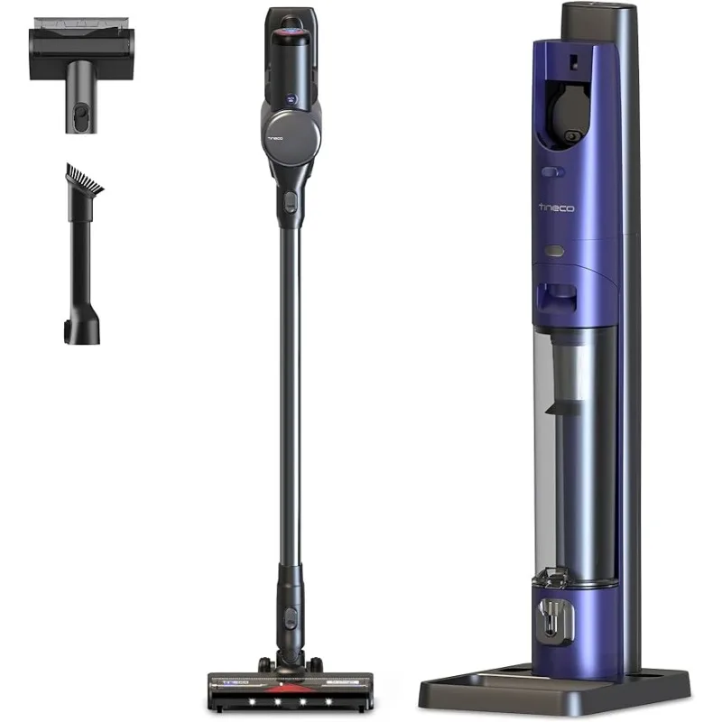 

Tineco Pure ONE Station FurFree Cordless Vacuum Cleaner with 3L Auto Dust Base, Smart Stick Vacuum Cleaner Electric Brooms