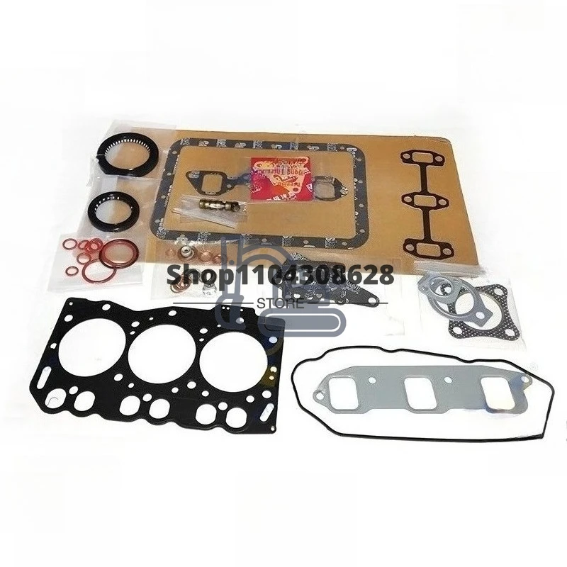 Full Gasket kit Set With Cylinder Head Gasket Engine Overhaul Rebuild Kit For 3TNE68