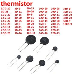 Termistor de 100/50/20/10 piezas 10d-11 3d-9 5d-9 8d-9 20d-9 33d-9 16d-15 20d-20 30d-20 3d-20 6d-20 3d-20d-20 3d-25 10d-25 20d-25