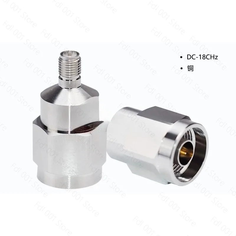 RF Adapter N Male to SMA Female 18GHz Connector for Network Analyzer Test Equipment Coaxial