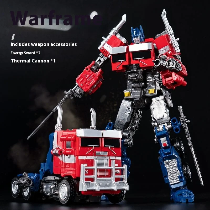 変形玩具車ロボット オプティマスプライム アクションフィギュア 合金製 子供向け