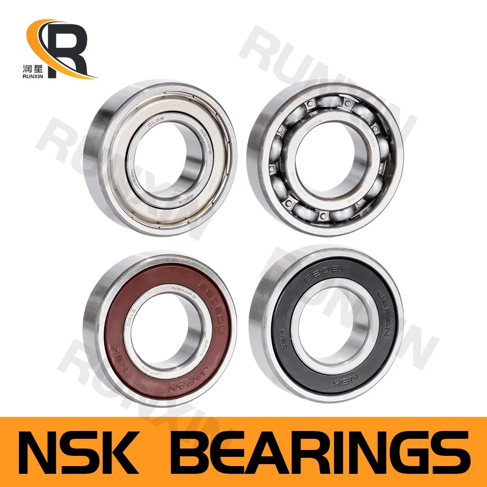 1Pcs NSK High Quality Tapered Roller Bearings 6200ZZ 6200DDU 6201ZZ 6201DDU 6203ZZ 6203DDU 6205ZZ 6205DUU 6206ZZ 6206DUU