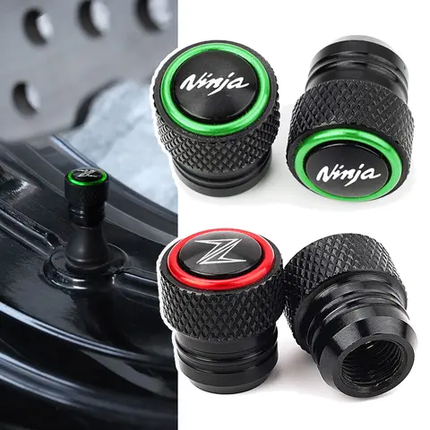 कावासाकी Z900 RS Z500 Z650 Z750 Z800 Z1000 SX निंजा 400 500 650 1000 मोटरसाइकिल व्हील टायर वाल्व स्टेम कैप्स डस्टप्रूफ कवर के लिए top 8 best sales z1000 2013 - №5