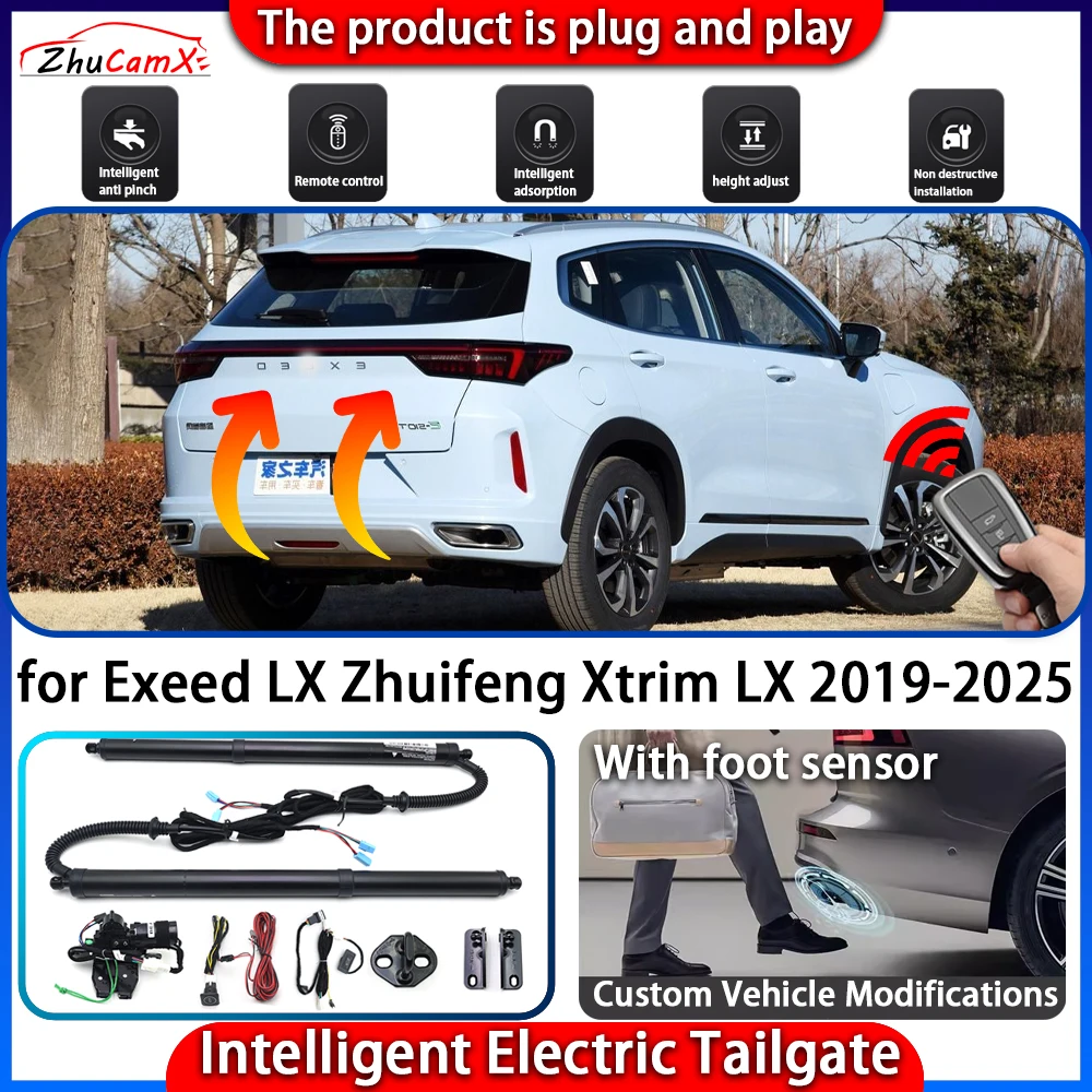 

Smart Powered Tailgate System for Exeed LX Zhuifeng Xtrim LX 2019-2025 Automatic Intelligent Electric Trunk Lift Control Kit
