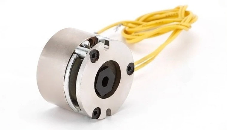 الكهرومغناطيسي 12 فولت/24 فولت القطر الخارجي 37 مللي متر انقطاع التيار الكهربائي الإصدار الكبح مشغل الفرامل الميكانيكية منخفضة التردد #1