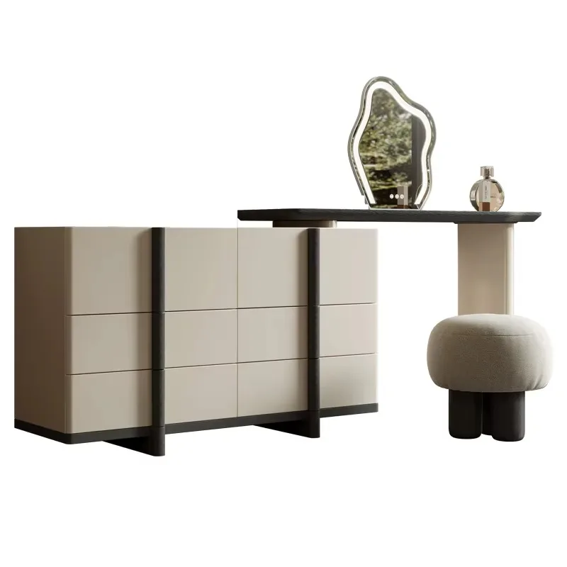 Minimalist Stool Vanity Tables White Adult Simple Organizer House Makeup Dresser Girl Storage Nordic Penteadeira Furniture Home