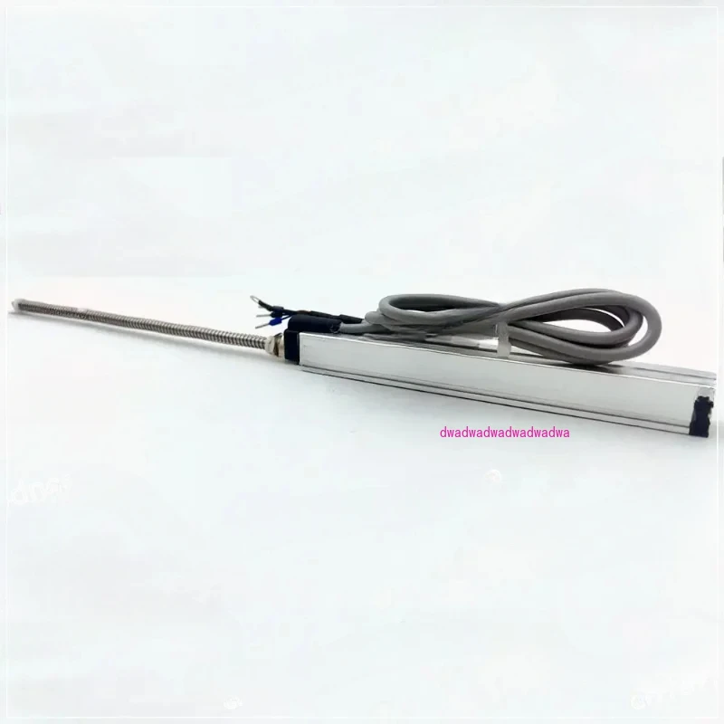 

175-300mm digital linear displacement sensor scale injection molding machine pull rod measurement Automatic reset spring top rod