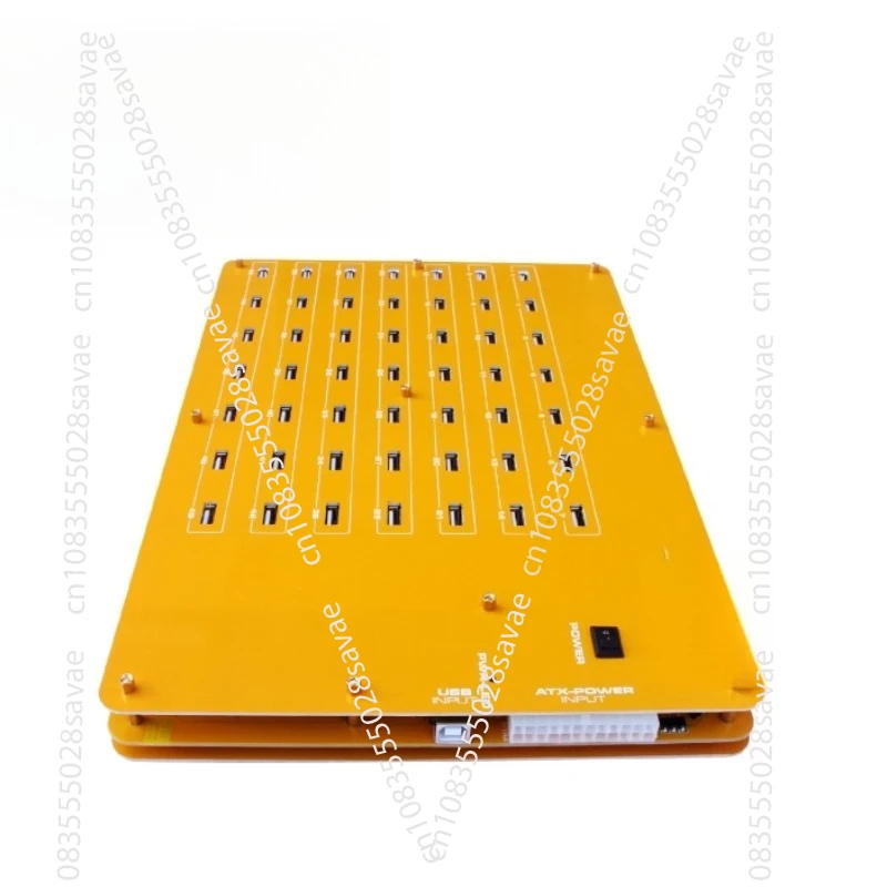 Répartiteur USB Hub USB 2.0, convertisseur d'extension d'interface d'ordinateur 49 Ports