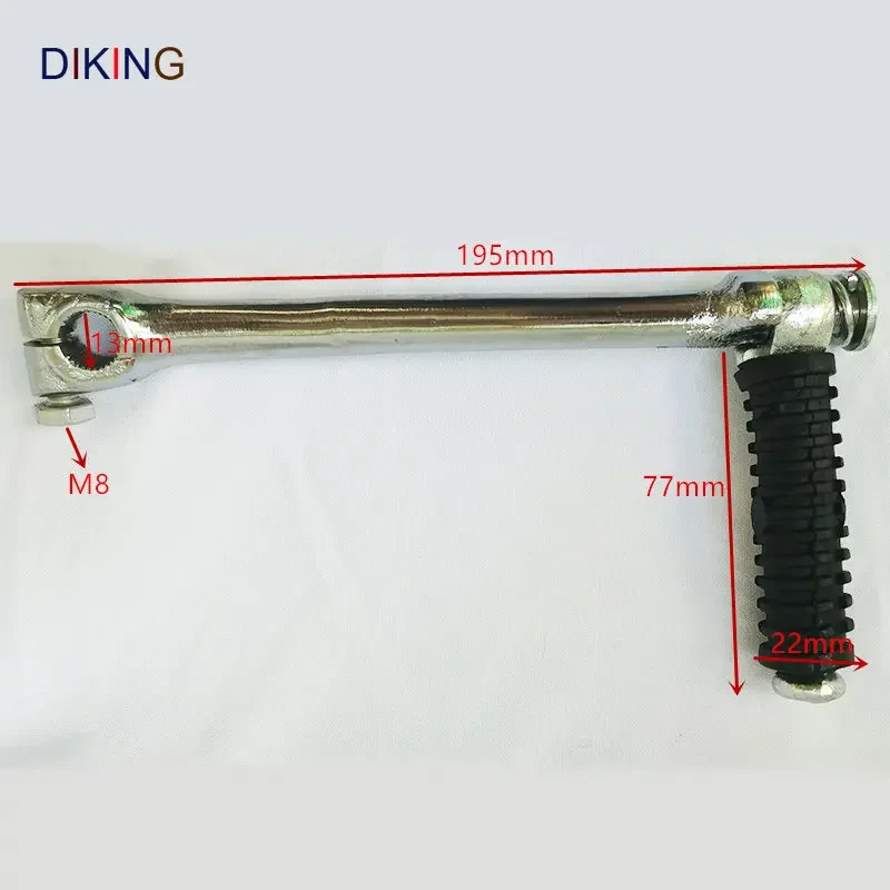 Diking Motorcycle Kick Start Lever Pedal For Honda CRF50 Apollo 110cc 125-140cc Engine Pit Dirt Bike ATV Scooter Motor Vehicles