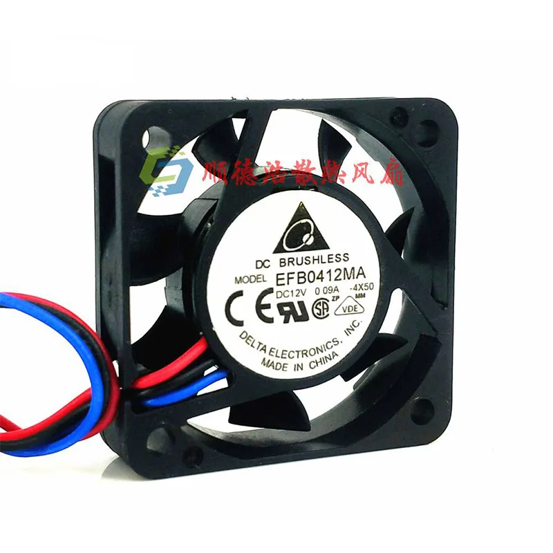 

New original EFB0412MA 4CM 4010 12V 0.09A double ball bearing high air volume ultra-quiet switch cooling fan