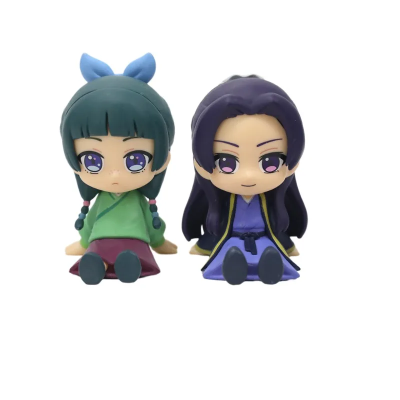 The Apothecary Diaries Mao Mao Ren Shi Cartoon Cute Q Edition Figure Model Creative Kawaii Tabletop Decoration Ornament Toy Gift