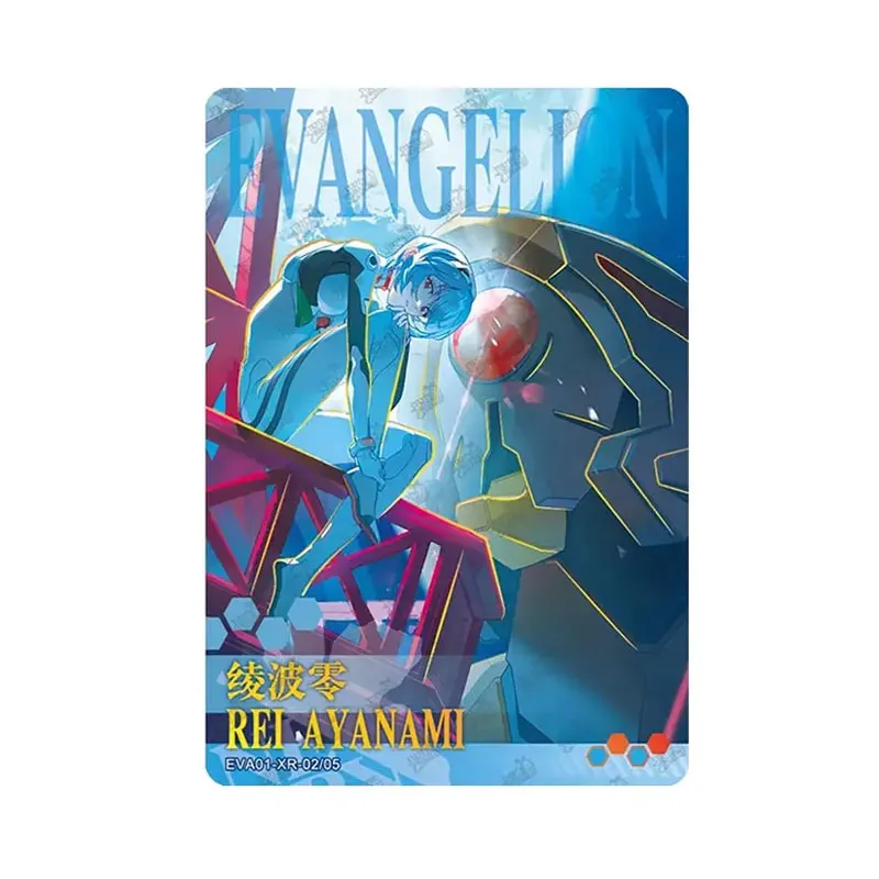 

Коллекционная карта KAYOU Neon Genesis Evangelion Series 1 PR/XR/CR/ZR/FR/UR/AR/ST/SSR/SR/R/N/BR Classic Freshman Beginning Genuine Collection