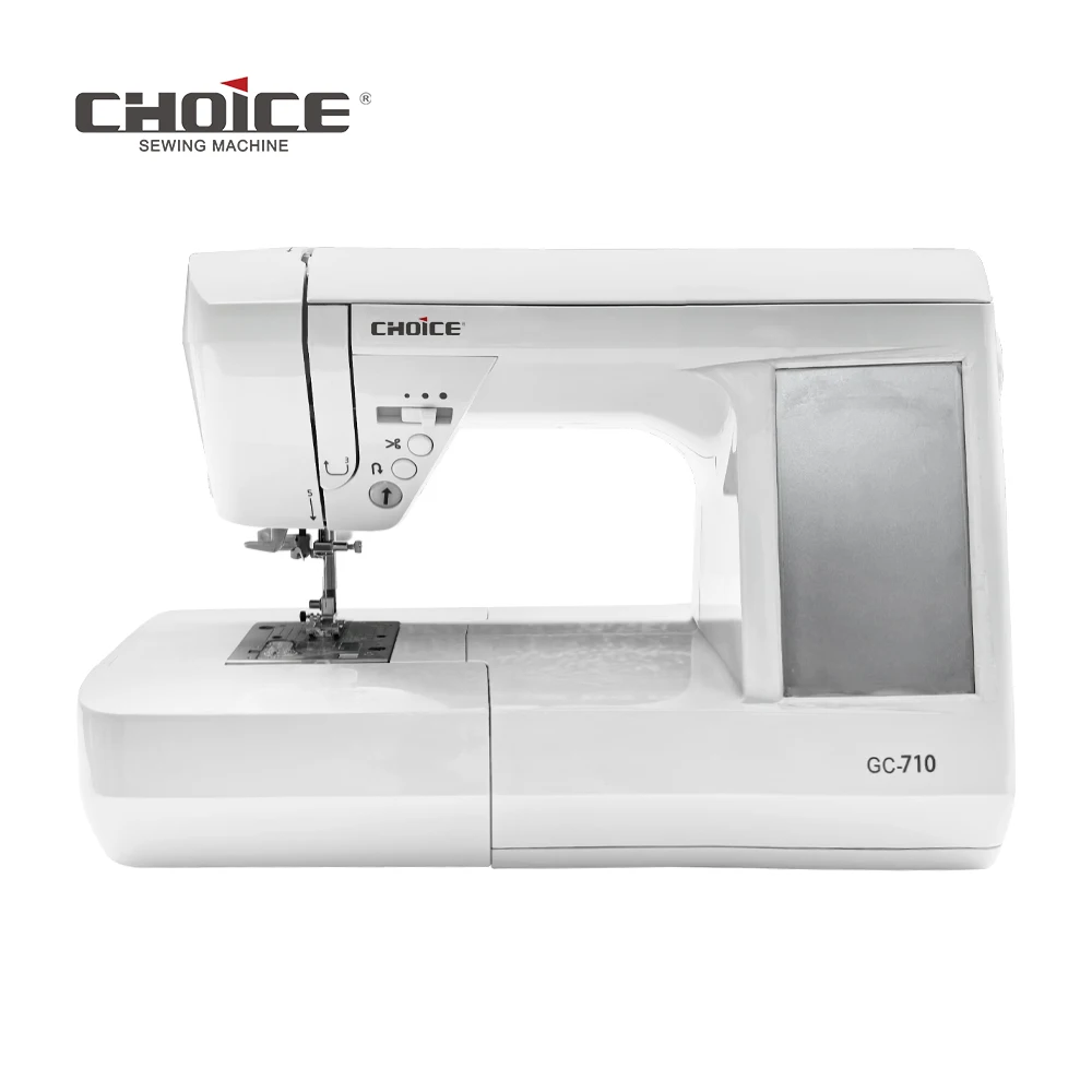 

GC-710 Mini Sewing Machine Electric Home Computer Multi-function Sewing Machine with Large Screen