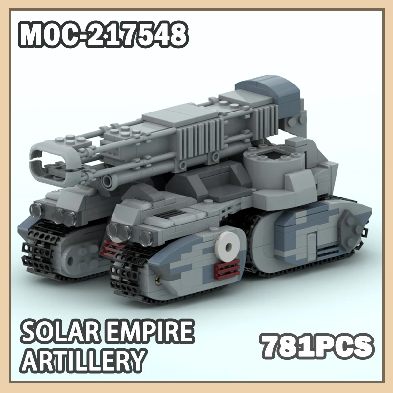 

MOC-217548 Military War Series Solar Empire Artillery Building Blocks Set Technical Adults Set Creative Gifts Adult DIY 781PCS