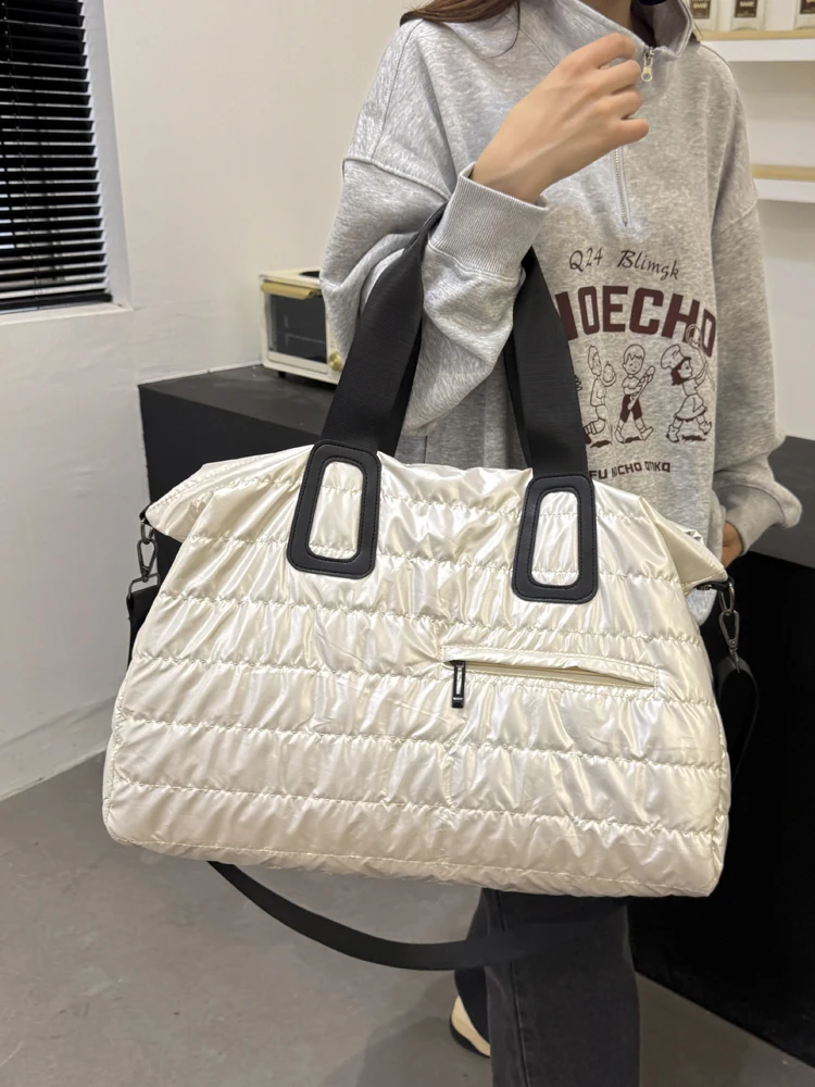 

Lightweight Large Capaci Travel Bag Handy Storage Single oulder Fitn Lage Bag Women's Tote Handheld Crossbody Bag