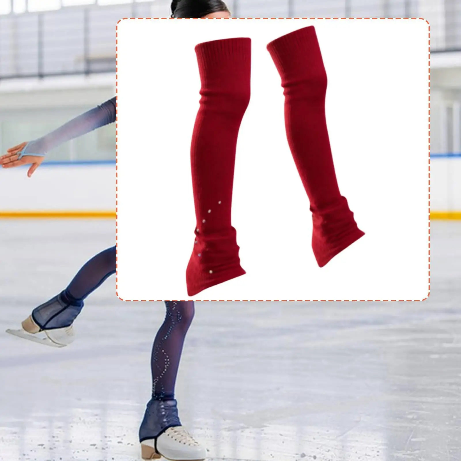 Cubiertas Protectoras Para Patines De Hielo – Fundas Suaves De Poliéster Y Spandex, Ajuste Elástico Para Niños, Adolescentes Y Adultos (Tallas M, L, XL)