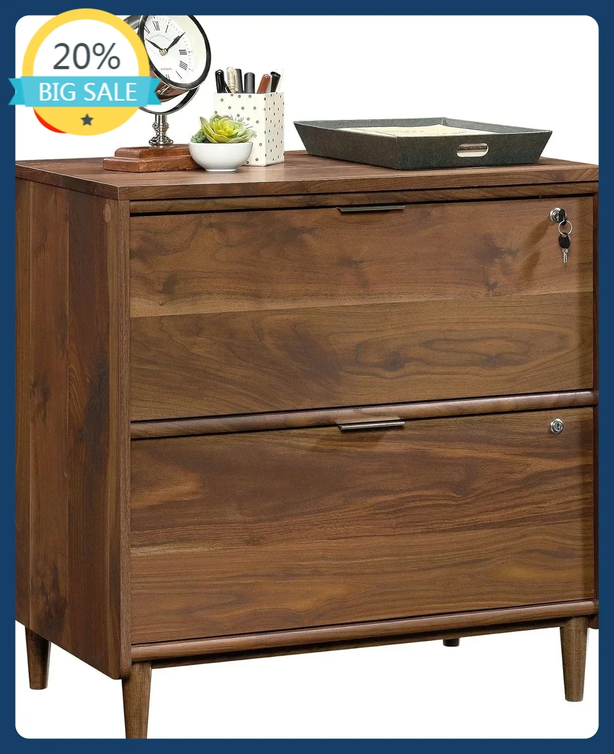 

Bestseller[Hot Sale!]Clifford Place Lateral File, Grand Walnut finish