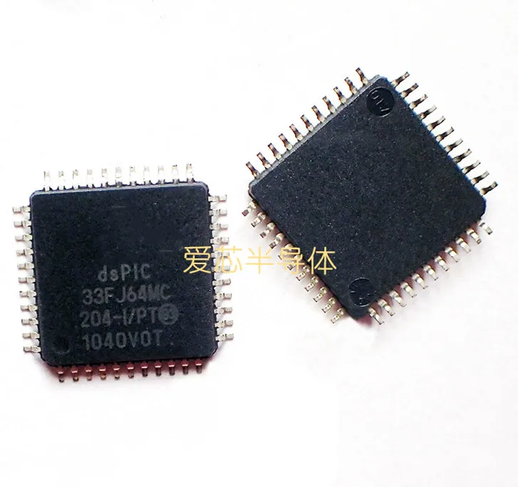 2PCS ~ 10 TEILE/LOS DSPIC33FJ64MC204-I/PT QFP44 Neue original