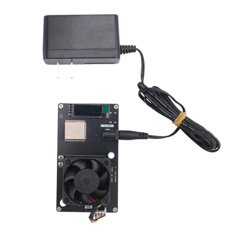 

Exquisite-Bitaxe DIY Mini BTC Solo Miner BM1397AG Чипы 10 Вт Бесшумная работа с низким энергопотреблением 320GH/S Блок-цеповой майнер