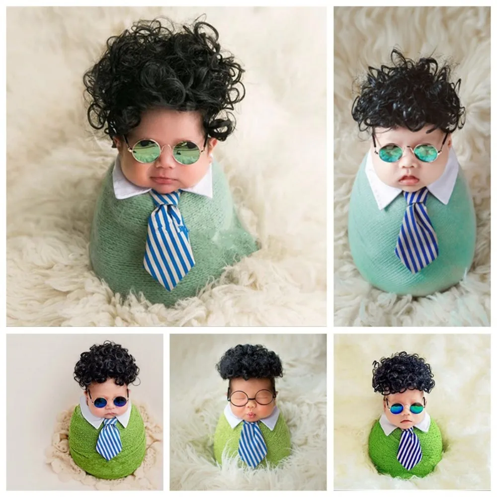 

Newborn Photo Props Hat Blanket Photography for Babies Cloth Wrap Hats Set Baby Boy Girl Photo Shoot Outfits