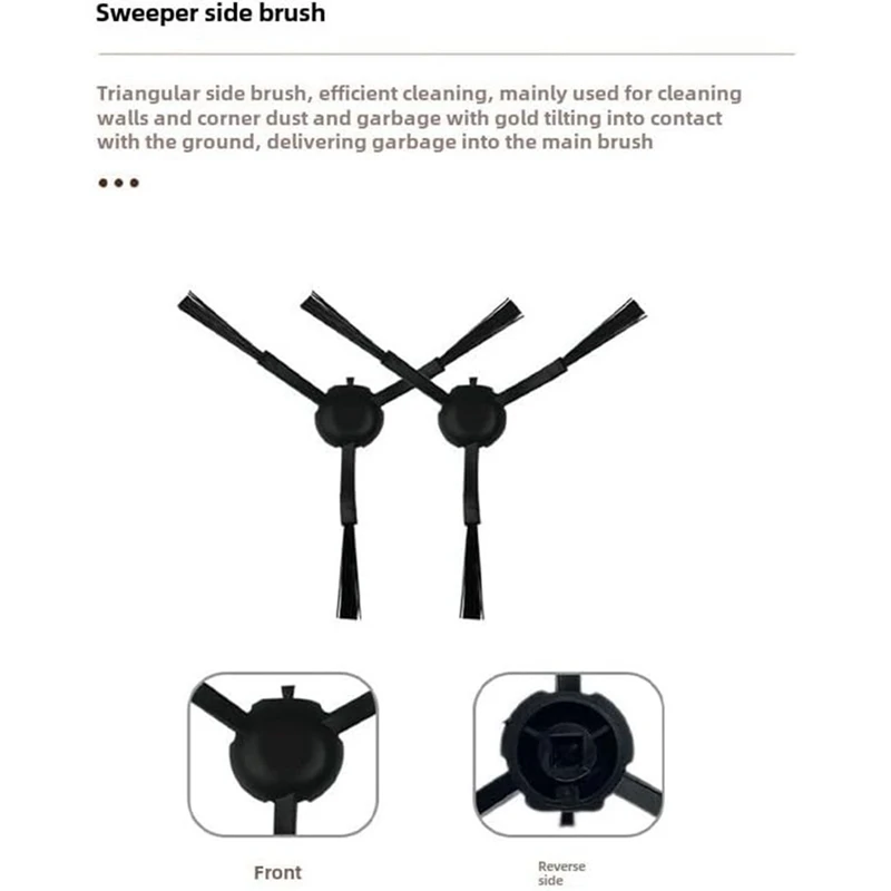 Für Dreame L10s Ultra L20 Ultra L40 Ultra X30 Ultra Roboter Staubsauger Teile Hauptseite Pinsel Mopp Filter Staubbeutel