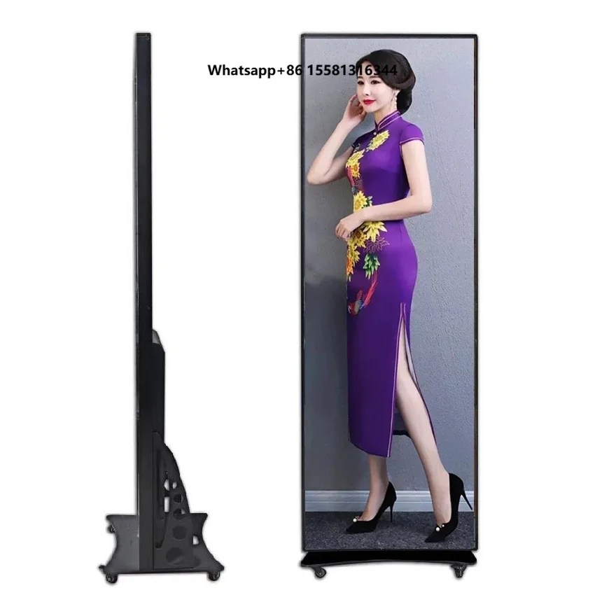 P2.5 LED Poster Display Screen Led Advertising Kiosk