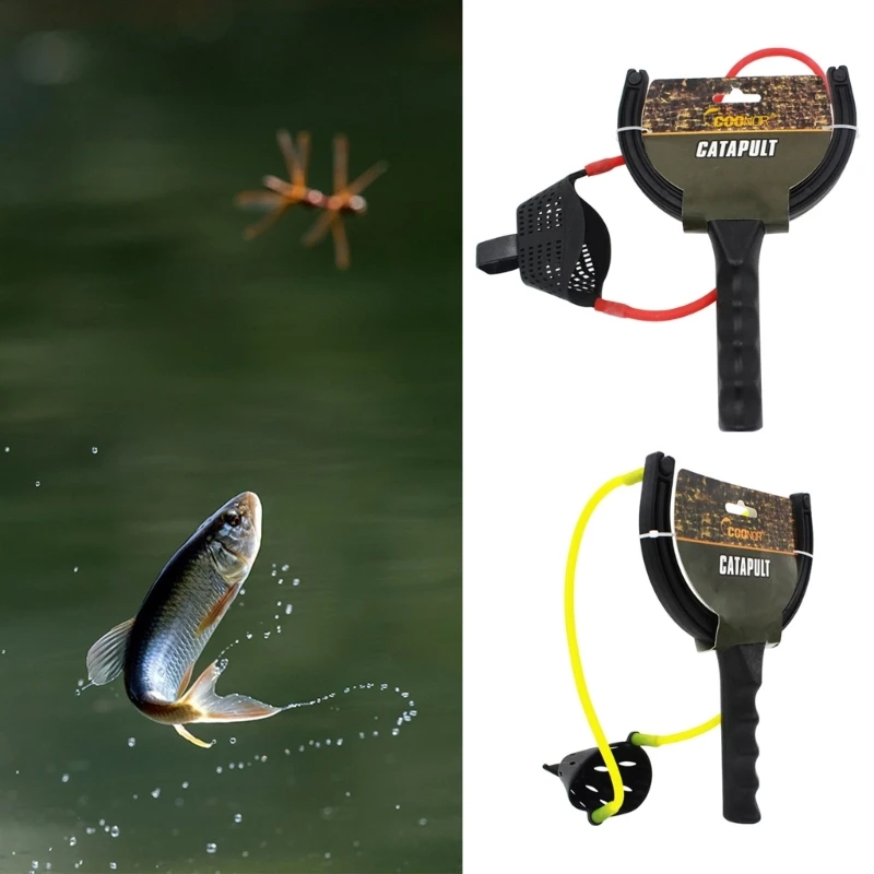 11UE Lures Holder Catapults Float Container Attract Carp Nestings Baits Fish Feeder