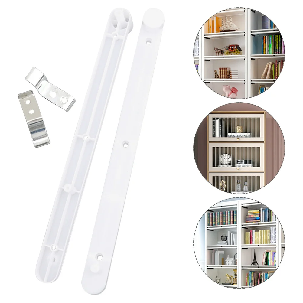 

1 set 1 Set Hidden Flip-Up Door Track For Cabinet Slide Support Smooth Quiet Closure Plastic Iron Material Cabinet Side Rails