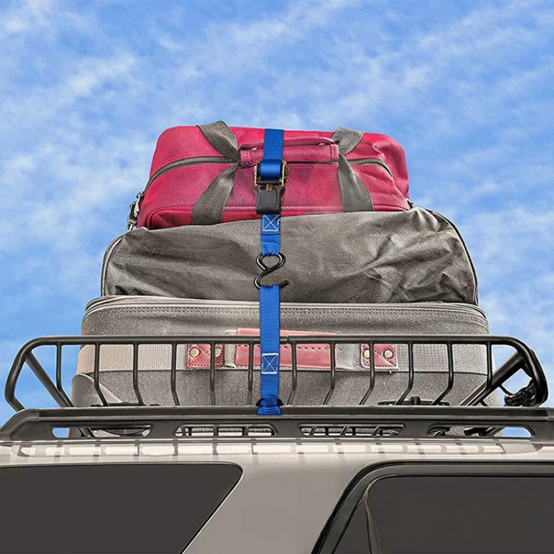 2 قطعة هوك متعدد الوظائف مع حبل عربة للدراجات النارية حزام لا نهاية له متعدد الوظائف الأمتعة ملزمة حزام الأشرطة