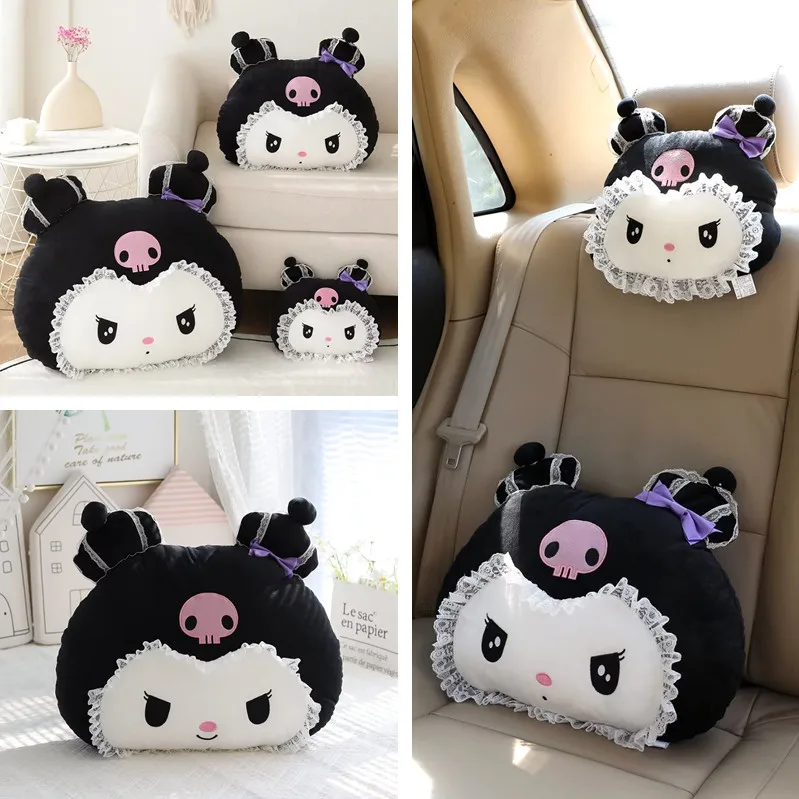 

Car Neck Pillow Memory Foam Protective Lumbar Back Support Breathable Car Headrest Cushion Relieve Stress Car Seat Pillow