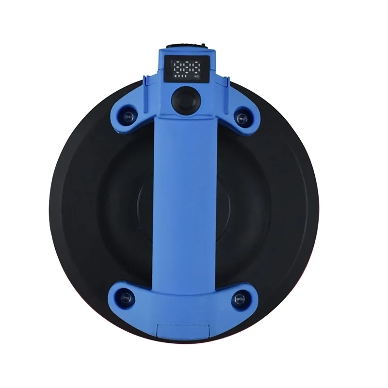 Ventosa eléctrica de vacío con pantalla Digital LED inteligente, herramienta de elevación de vidrio para azulejos de granito de alta resistencia, 6 pulgadas, 100KG, 1200mAh