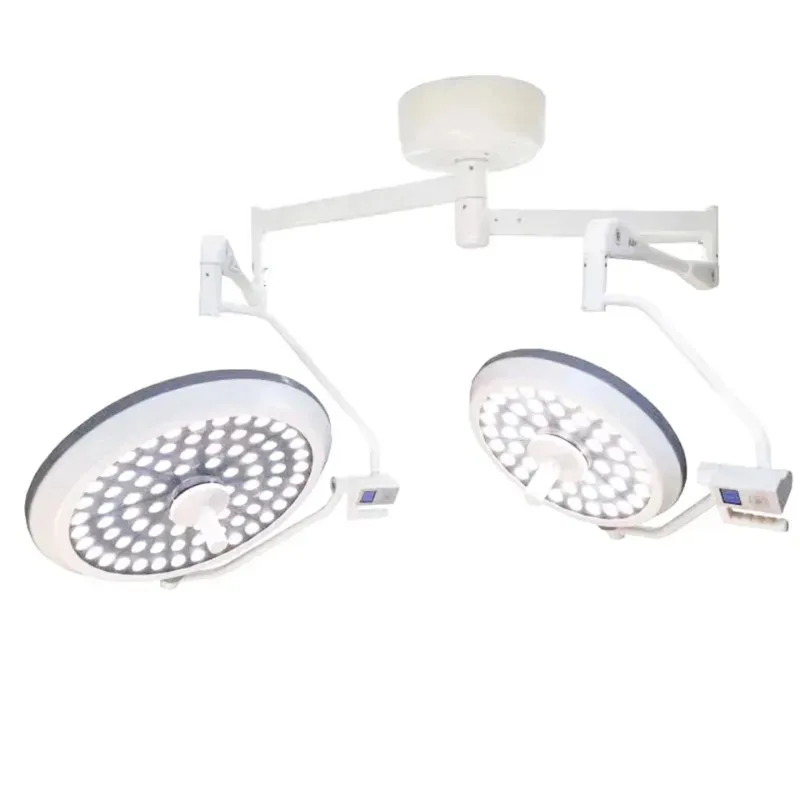 2025new Hospital Medical Operation Theatre Room Double Dome Vary Shadowless Surgery Led Ot Ceiling Surgical Operating LED Light