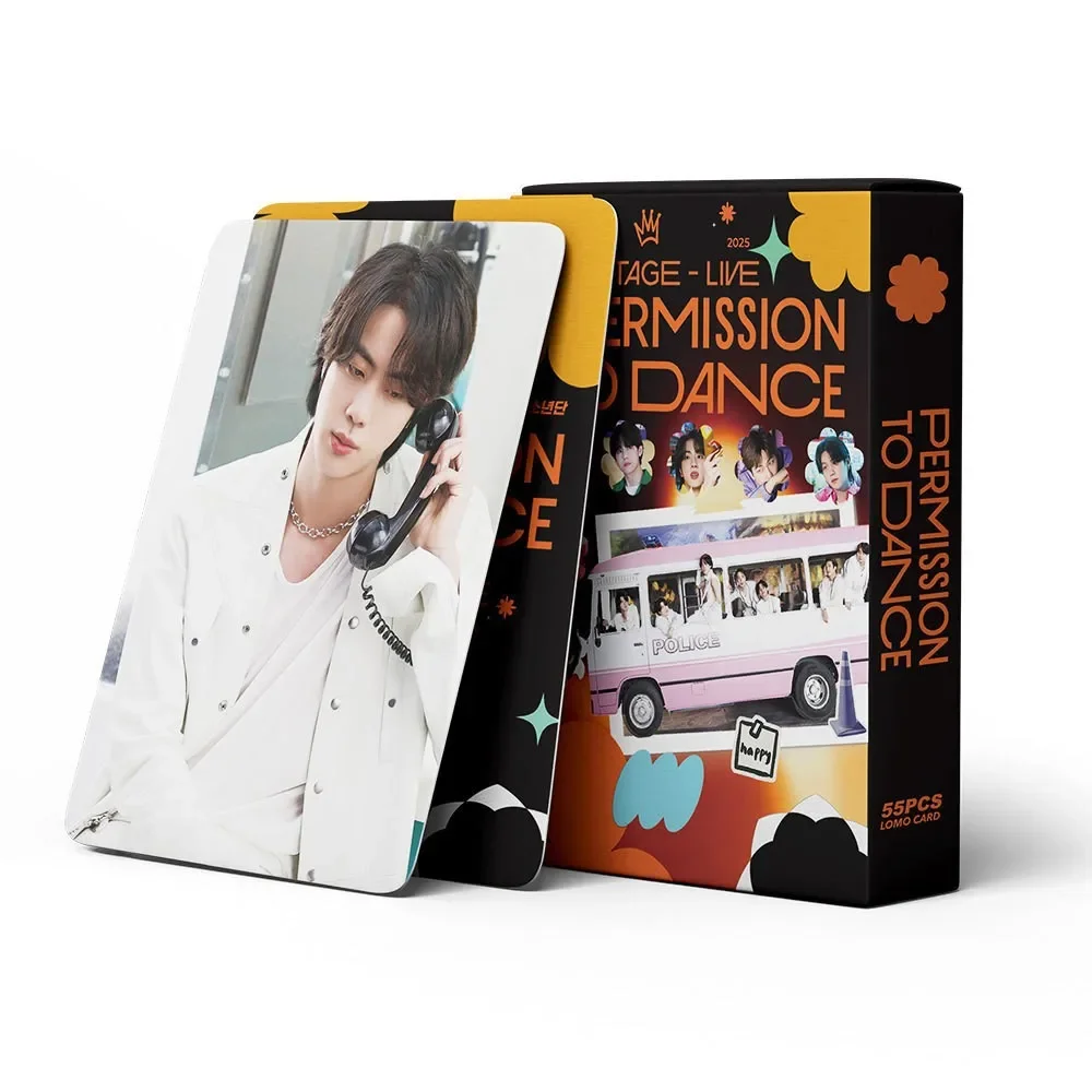 Neuestes Modell BTS Lomo Cards 55-teiliges Set Laser-Fotokarten KPOP Album Kollektion Merchandise Sammelkarten Geschenk für Fans Auf Lager – Detail 25