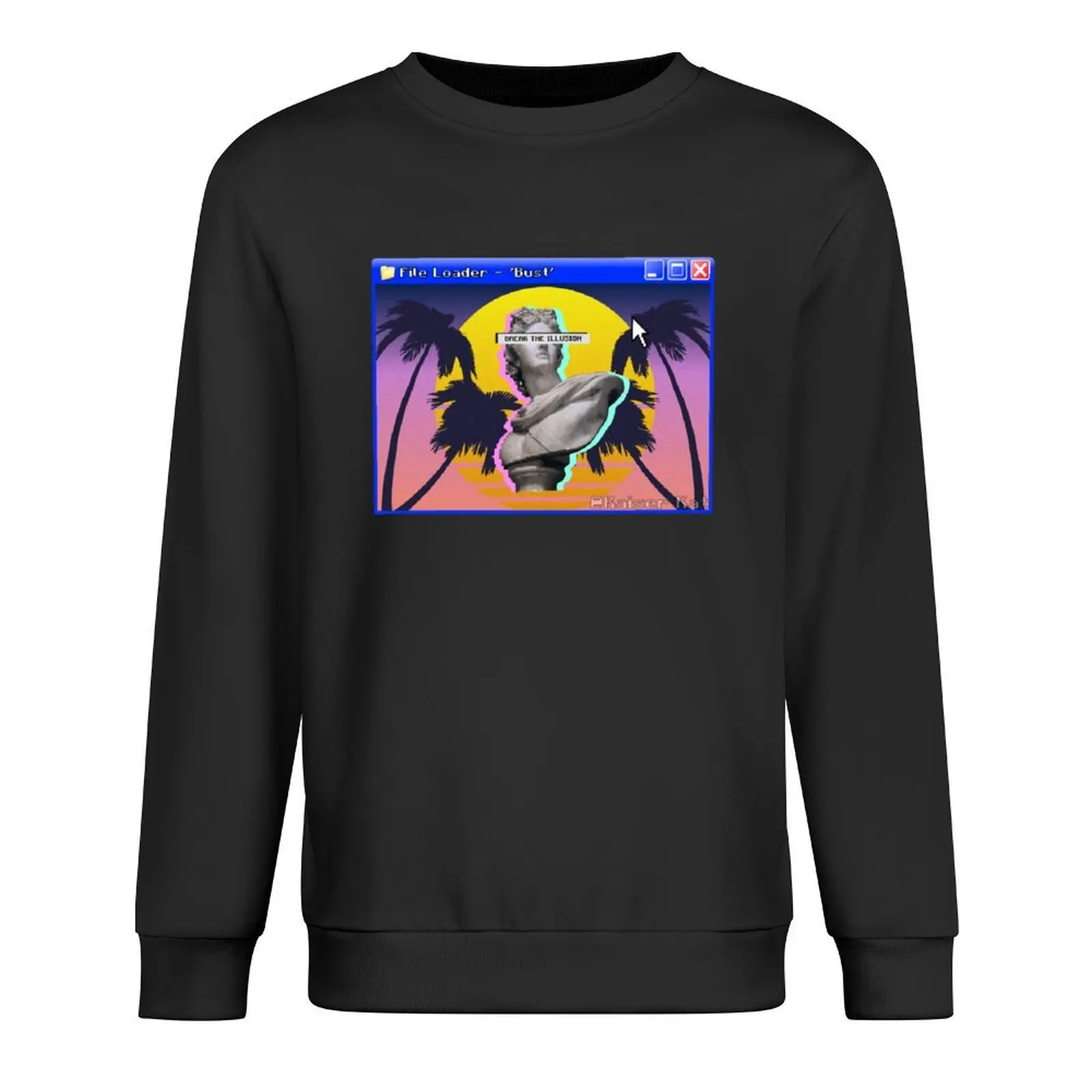 

Break The Illusion - Bust Pullover clothes for men korean autumn clothes japanese style men's clothes sweatshirts men