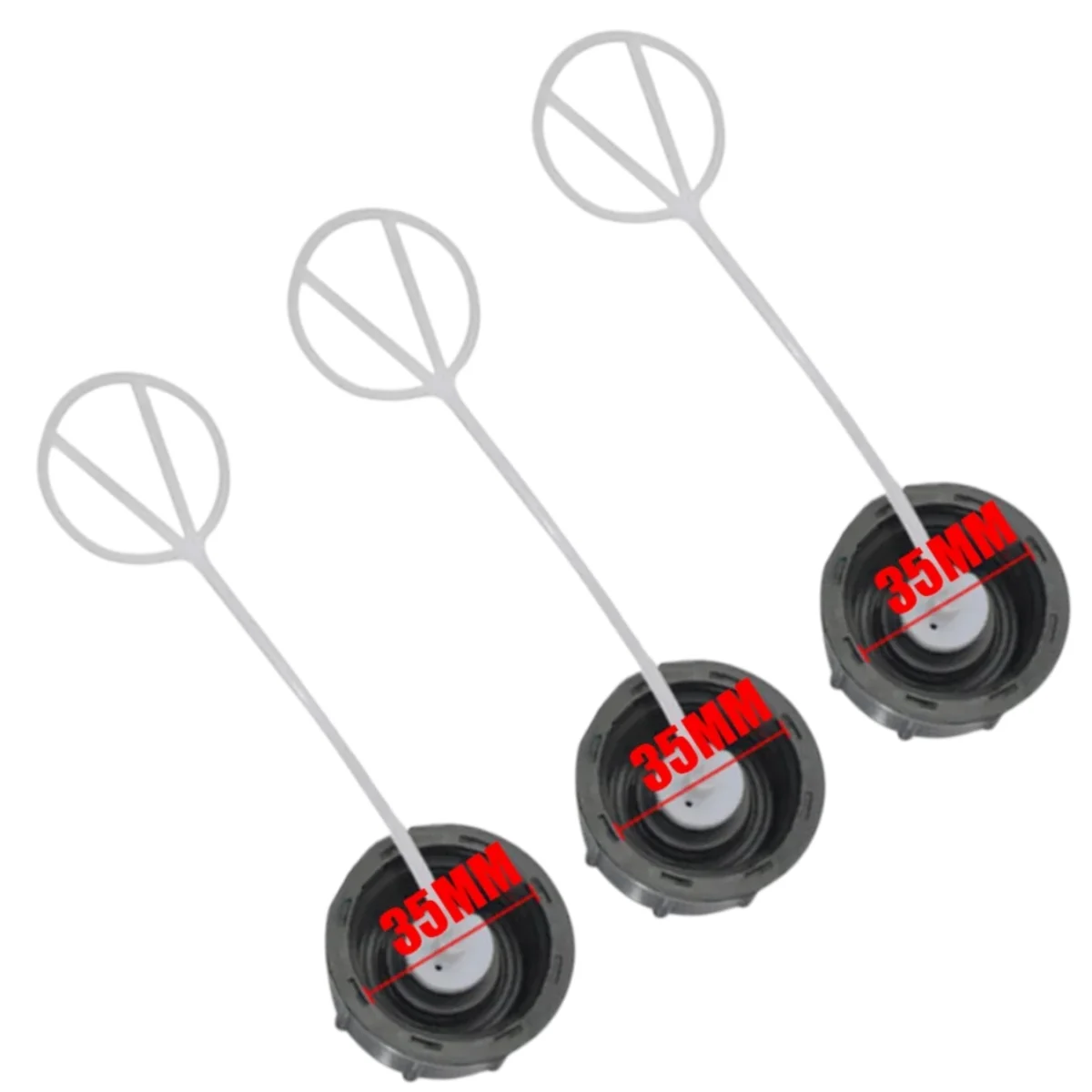 3PCS Fuel Petrol Tank Cap For Honda GX22 GX25 GX31 GX35 Strimmer Brushcutter Engine Fuel Tank Cap Replacement Lawn Mower Parts