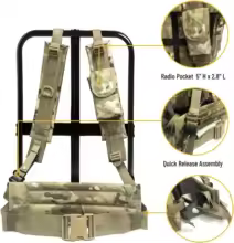 Bolsa De Rucksack Militar Akmax Para Supervivencia Y Combate