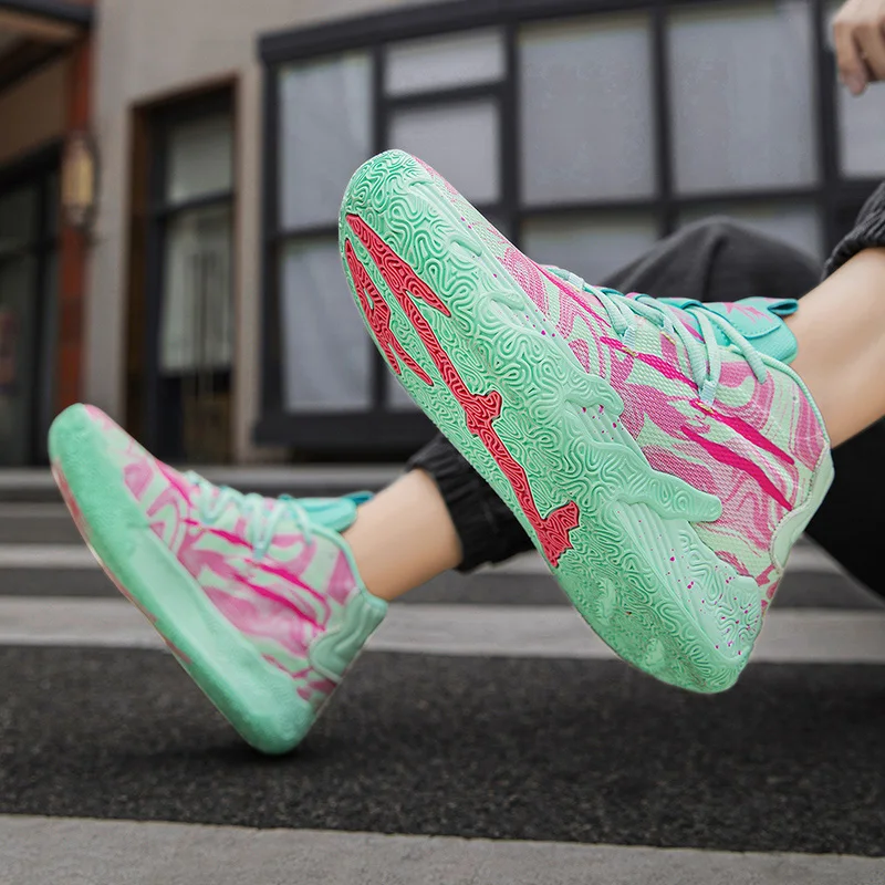 2026 New Basketball Shoes Men Breathable Comfortable Sneakers Training Sports Basketball Sneakers Women Shoes Free Shipping view 6