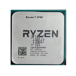 Ryzen 7 2700 R7 2700 3.2 GHz Eight-Core Sixteen-Thread 16M 65W CPU Processor YD2700BBM88AF Socket AM4